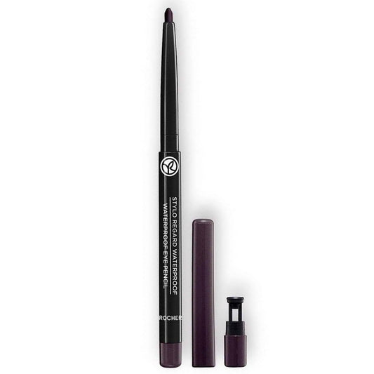 Yves Rocher Waterproof Eye Contour Pencil 02. GREY - Long-Lasting, Smudge-Proof, Intense Color, Precise Application, Waterproof Formula, Eye Makeup, Lash Line Definition, Smoky Eye Look