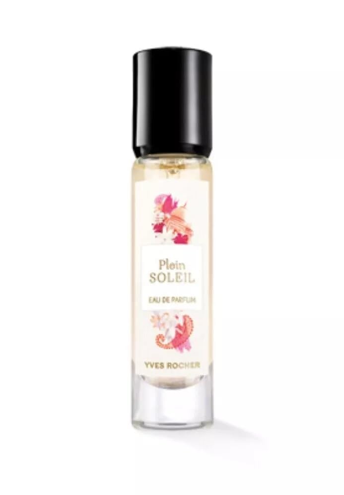 Yves Rocher Plein Soleil Eau de Parfum for Women Travel Size Spray Long Lasting Fragrance 10 ml./0.3 fl.oz.