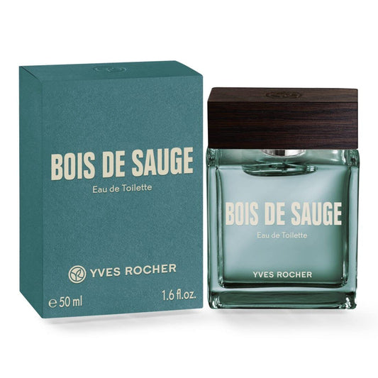 Yves Rocher Eau de Toilette for Men - Bois de Sauge, 50 ml./1.69 fl.oz.