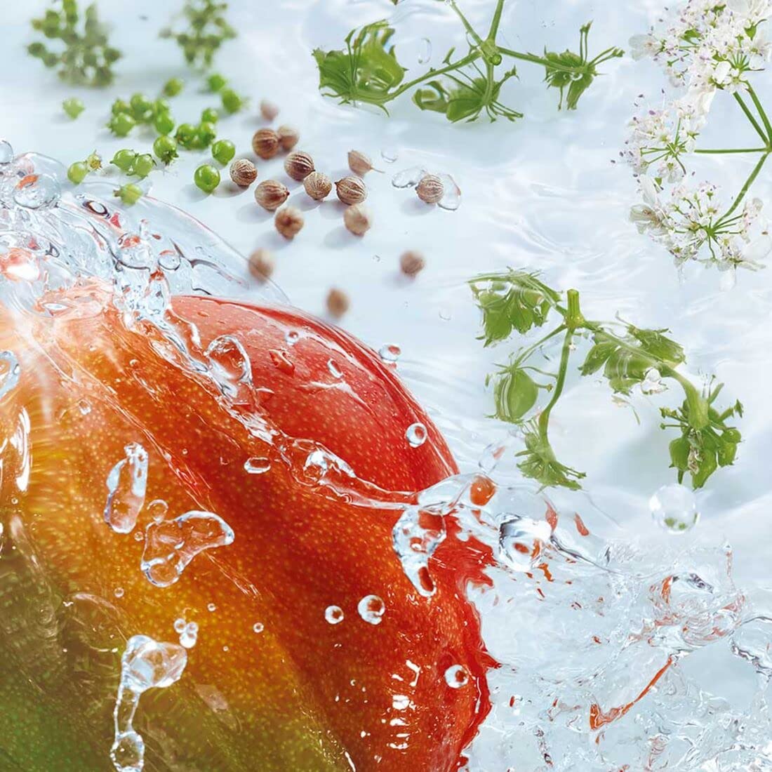 Yves Rocher Energizing Liquid Hand Wash Gel - Mango and Coriander, 190 ml./6.4 fl.oz.