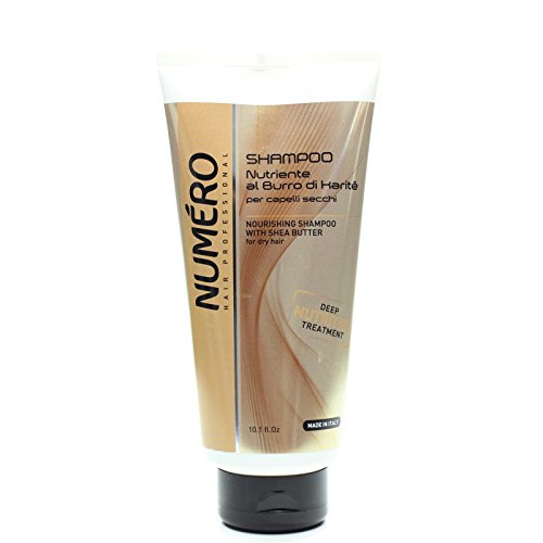 Brelil Numero Nourishing Shampoo With Shea Butter for dry Hair (10.1 fl.oz.)