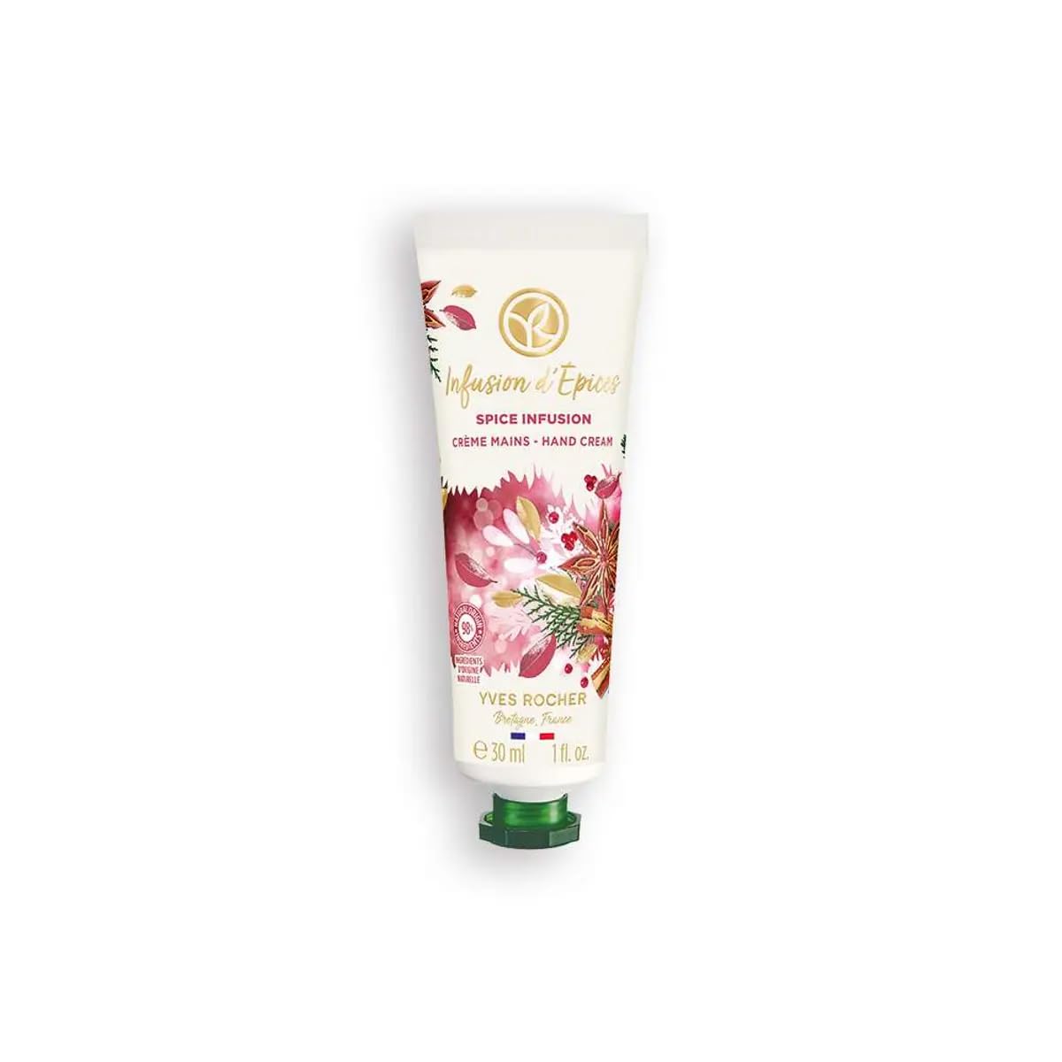 Yves Rocher Moisturizing Sensual Cocktail of Spices Spice Infusion Hand Cream Limited Eddition - 30 ml. / 1 fl.oz.