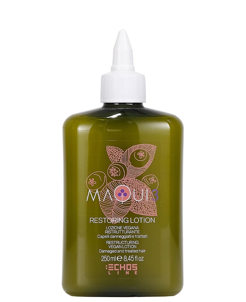Echosline Maqui 3 Restoring Lotion - Vegan Restructuring Lotion Damaged Hair - 250 ml Multicolor