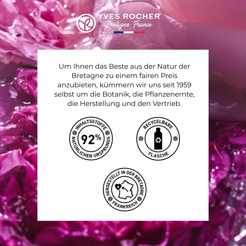 Yves Rocher Comme une Evidence Perfumed Shower Gel, Paraben Free, Enriched with Organic Cornflower Water, Made in France, Bottle 200 ml (Body Wash)