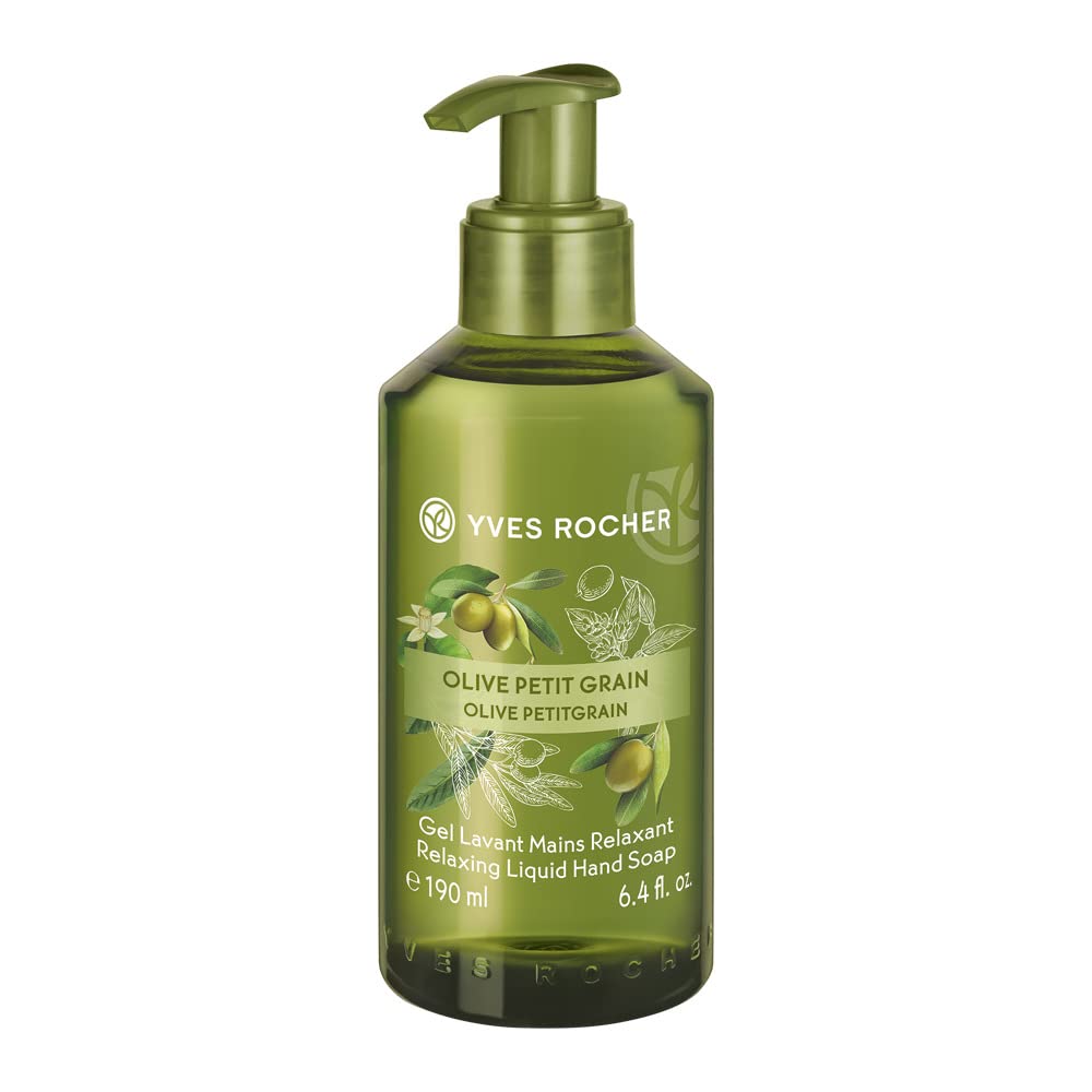 Yves Rocher Relaxing Liquid Hand Wash Gel - Olive Petitgrain, 190 ml./6.4 fl.oz.