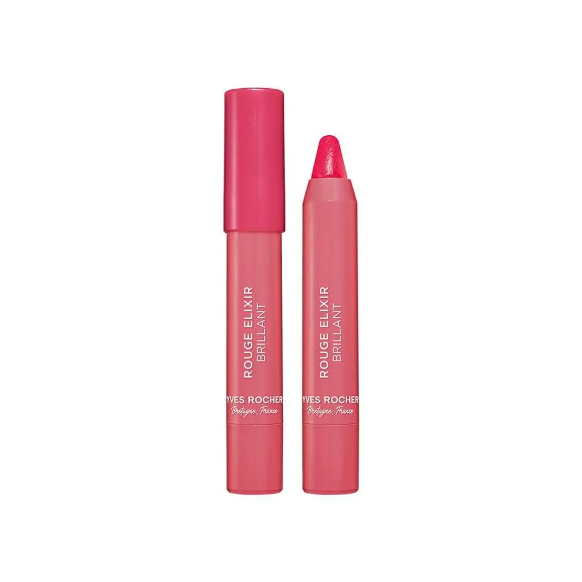 Yves Rocher Rouge Elixir Lipstick Pencil Vibrant Color Shade Creamy Hydrating Lip Pencil Makeup Crayon 2.2g