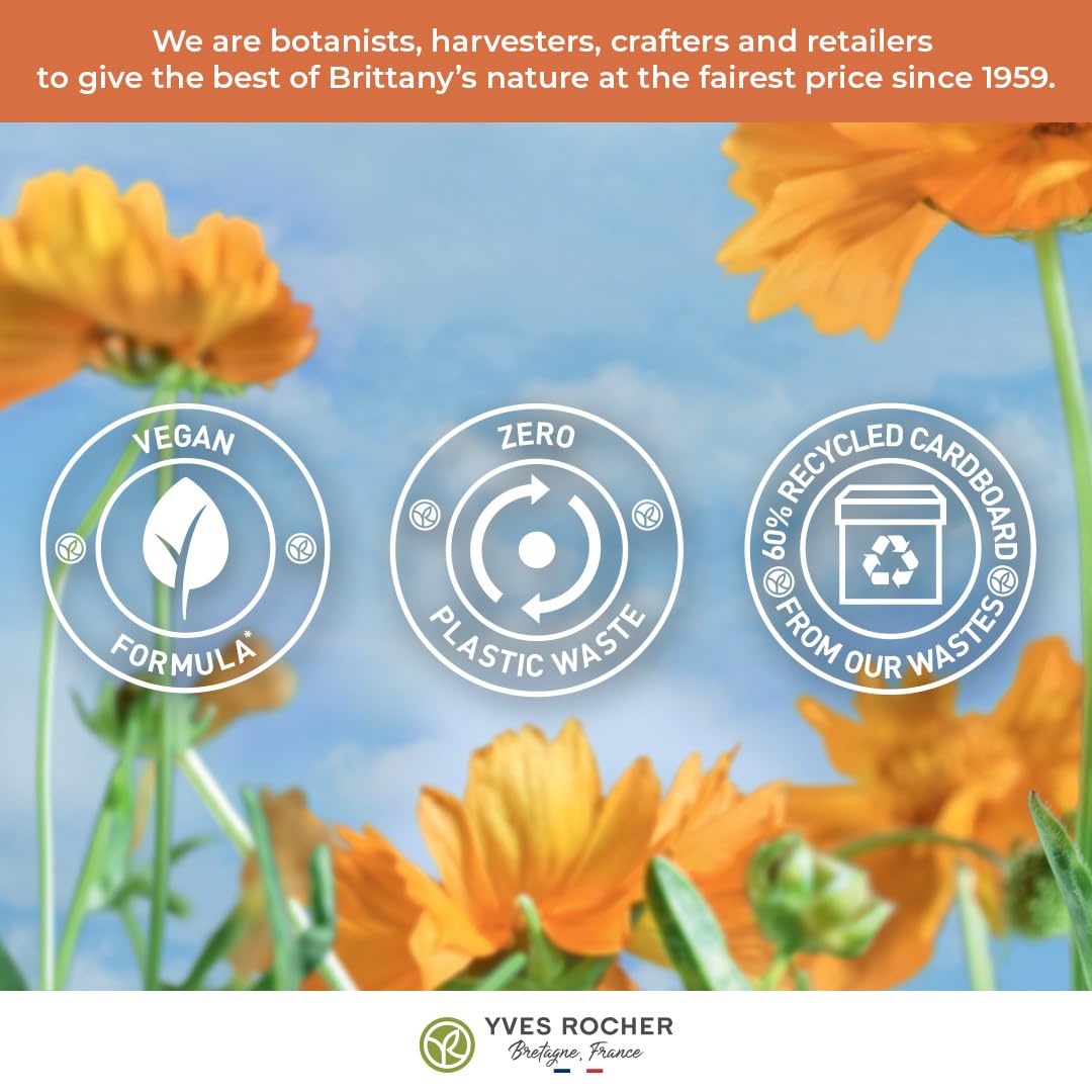 Yves Rocher The Nutrition Shampoo Bar ? Flower Oils ? Dry or Damaged Hair ? 60g ? 1 Ct