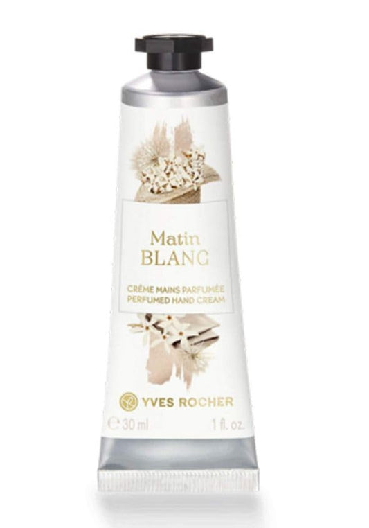 Yves Rocher Matin Blanc Parfumed Hand Cream for Women 30 ml./ 1 fl.oz.