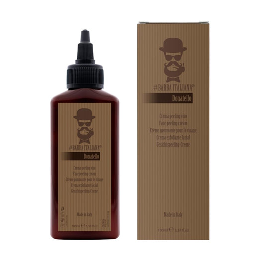 Barba Italiana Donatello Beard Peeling Cream 100ml/3.38flOz - Anti-Flaking Formula for Men