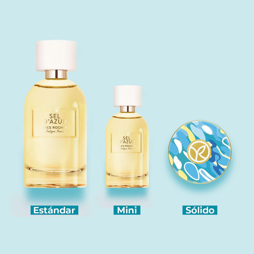 Yves Rocher Sel d'Azur Eau de Parfum for Women, Spray, 100 ml./3.3 fl.oz.