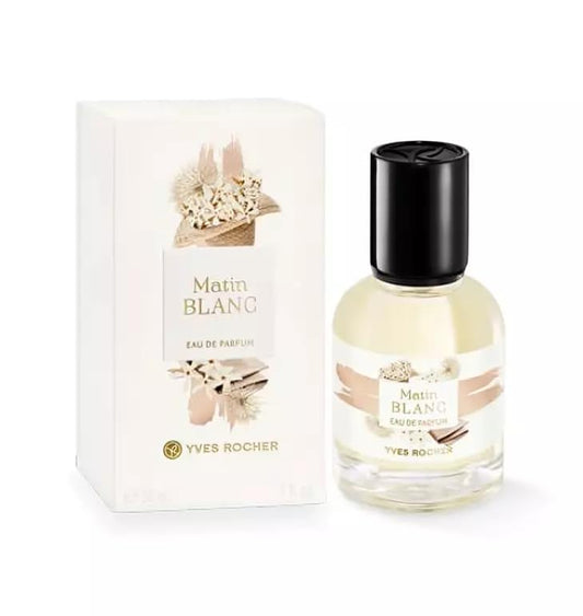 Yves Rocher Matin Blanc Eau de Parfum for Women Gift Long Lasting Fragrance Spray 30 ml./1 fl.oz.