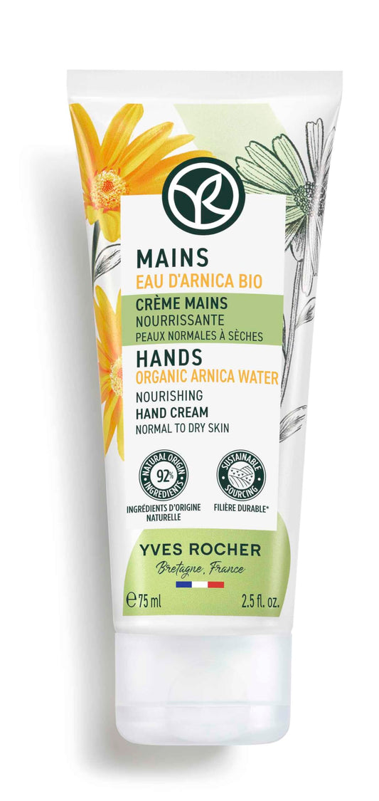Yves Rocher Nourishing Hand Cream with Organic Arnica - 75 ml. / 2.5 fl.oz.