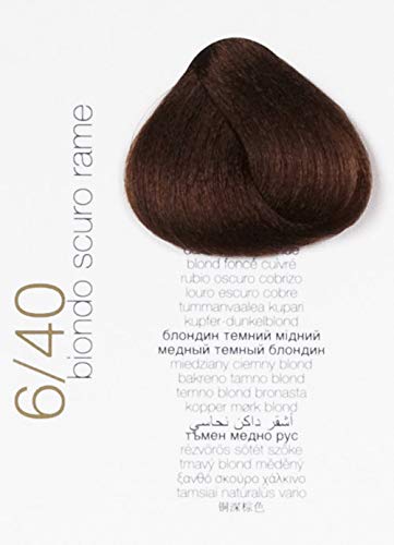 Brelil Colorianne Prestige Technologically Advanced Cream Dyeing Treatment Hydra Color Technology, Copper Dark Blonde, 100 ml./3.38 fl.oz. (6/40)