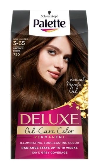 Palette Deluxe Oil-Care Color, 130 ml./4.3 fl.oz. (750 - Chocolate Brown)