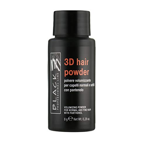 Black Professional Line 3D Hair Powder, 8 g./0.28 oz.