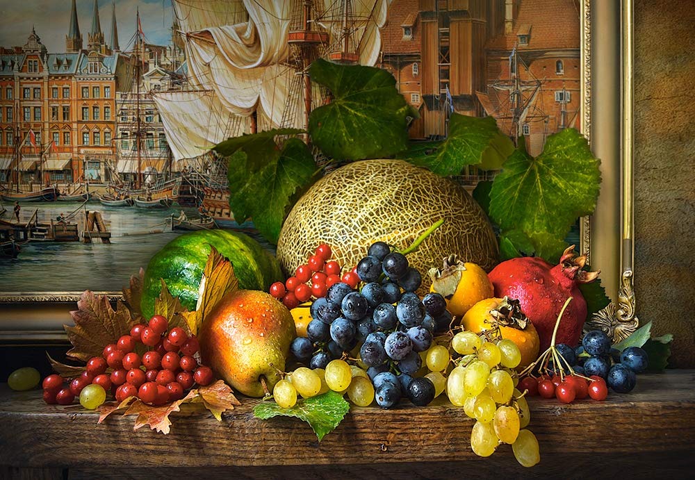 Castorland Puzzle 1500 Pieces, Still Life with Fruits - С-151868