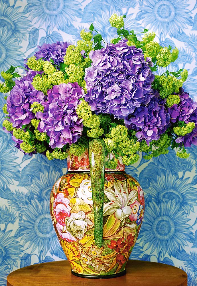 Castorland Puzzle 1000 Pieces, Bouquet of Hydrangeas - С-104352
