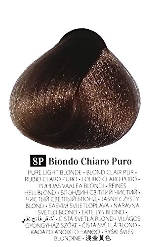 Brelil Colorianne Prestige Technologically Advanced Cream Dyeing Treatment Hydra Color Technology, Pure Light Blonde, 100 ml./3.38 fl.oz. (8P)