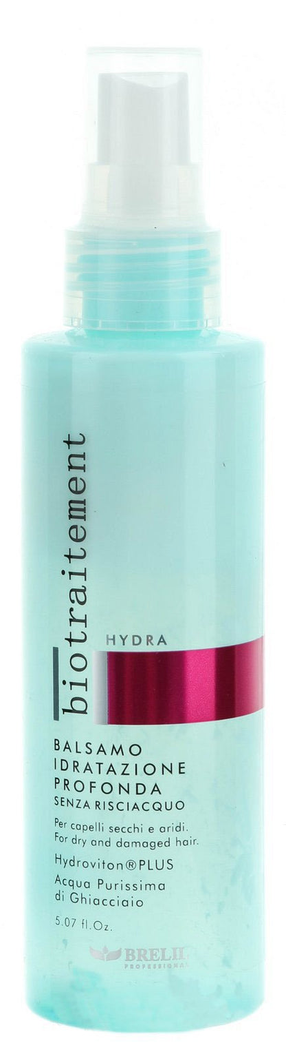 Brelil Bio Treatment Hydra Two-Phase Moisturising Spray-Conditioner for dry Hair, 150 ml./5.07 fl.oz.