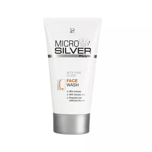 LR Health&Beauty MICROSILVER PLUS Face Wash with Pure Silver Skin Care Women Men 150 ml./5 fl.oz.