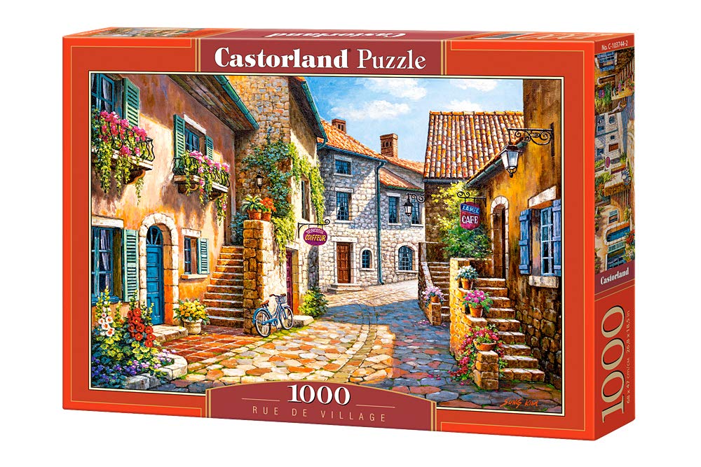 Castorland Puzzle 1000 Pieces, Rue de Village - С-103744