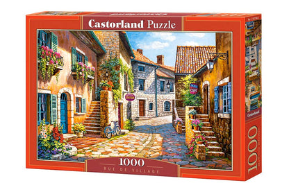 Castorland Puzzle 1000 Pieces, Rue de Village - С-103744