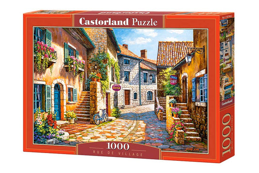 Castorland Puzzle 1000 Pieces, Rue de Village - С-103744