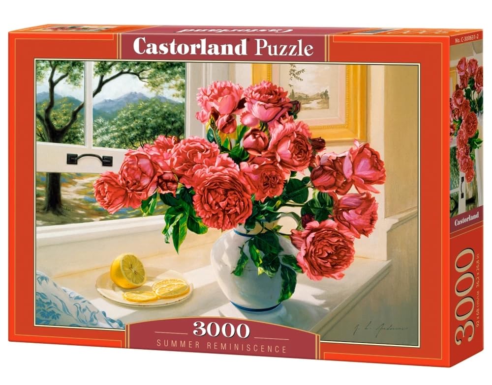 Castorland Summer Memories Jigsaw Puzzle - C-300631, 3000 Pieces - Nostalgic & Detailed