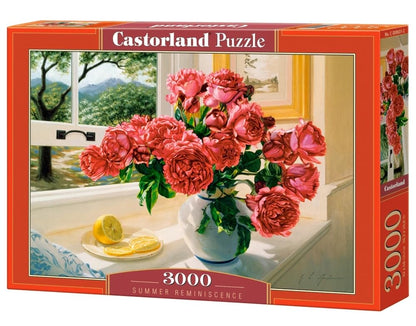 Castorland Summer Memories Jigsaw Puzzle - C-300631, 3000 Pieces - Nostalgic & Detailed