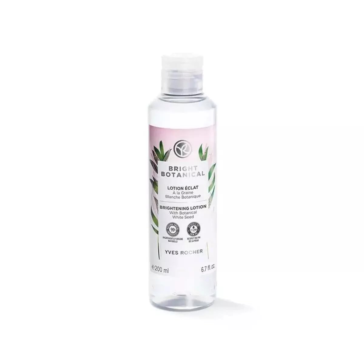 Yves Rocher Botanical Face Tonic Lotion – Hydrating & Radiance-Enhancing Formula Women Skin Care – 200ml / 6.7 fl.oz.