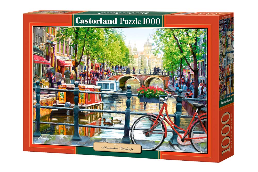 Castorland Puzzle 1000 Pieces, Amsterdam Landscape - С-103133