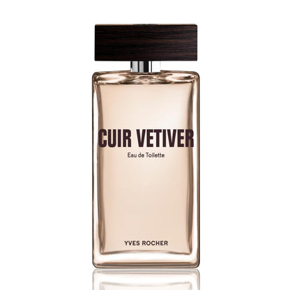 Yves Rocher Eau de Toilette for Men - Cuir Vetiver, 100 ml./3.3 fl.oz.