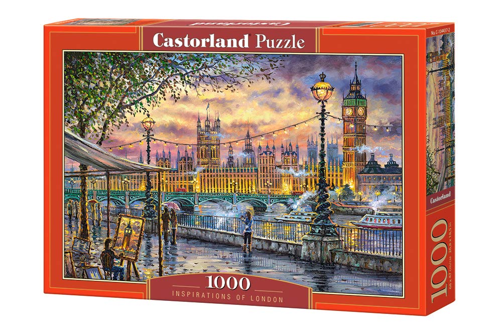Castorland Puzzle 1000 Pieces, Inspirations of London - С-104437