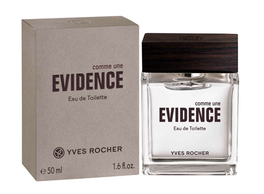 Yves Rocher Comme une Evidence Eau de Toilette for Men, 50 ml./1.7 fl.oz.