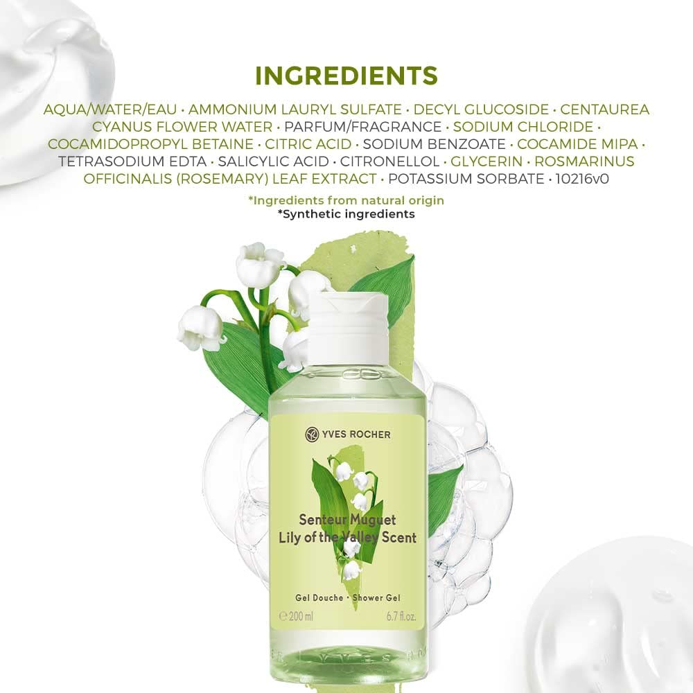 Yves Rocher Lily of the Valley Scent Shower Gel