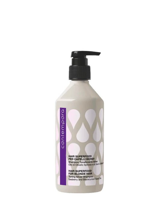 Contempora Hair Superfood Toning Silver Shampoo 500ml