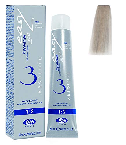 Lisap Easy Absolute 3 Hair Color Cream, 60 ml./2 fl.oz. (11/00 - Extra Lightened Natural Blonde)