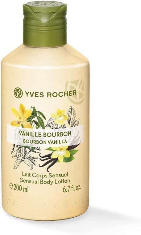 Yves Rocher Les Plaisirs Nature Sensual Body Lotion Bourbon Vanilla, 200 ml./6.7 fl.oz.