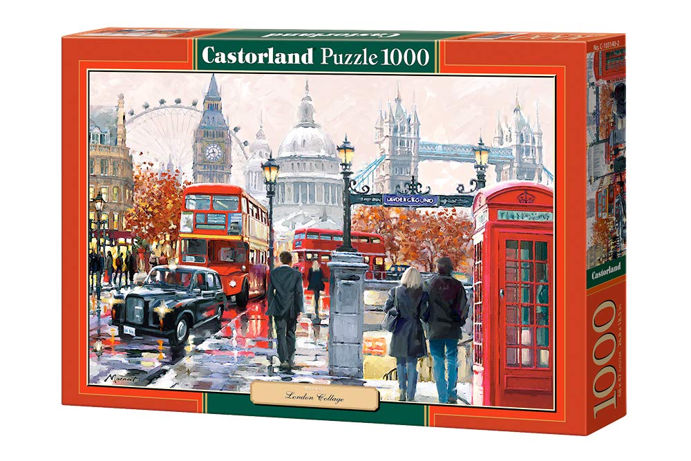 Castorland Puzzle 1000 Pieces, London Collage - С-103140