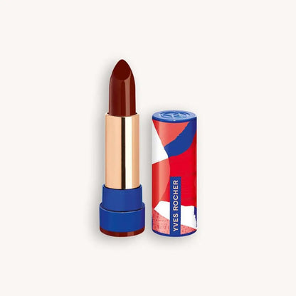 Yves Rocher Lipstick Atlas Rich Color & All-Day Care Nourishing Hydrating Formula Long-Lasting Creamy Texture – 3.7g / 0.13oz
