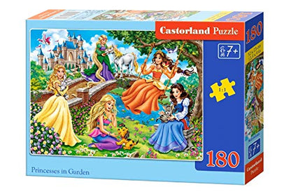 Castorland Puzzle 180 Pieces, Princesses in Garden - В-018383