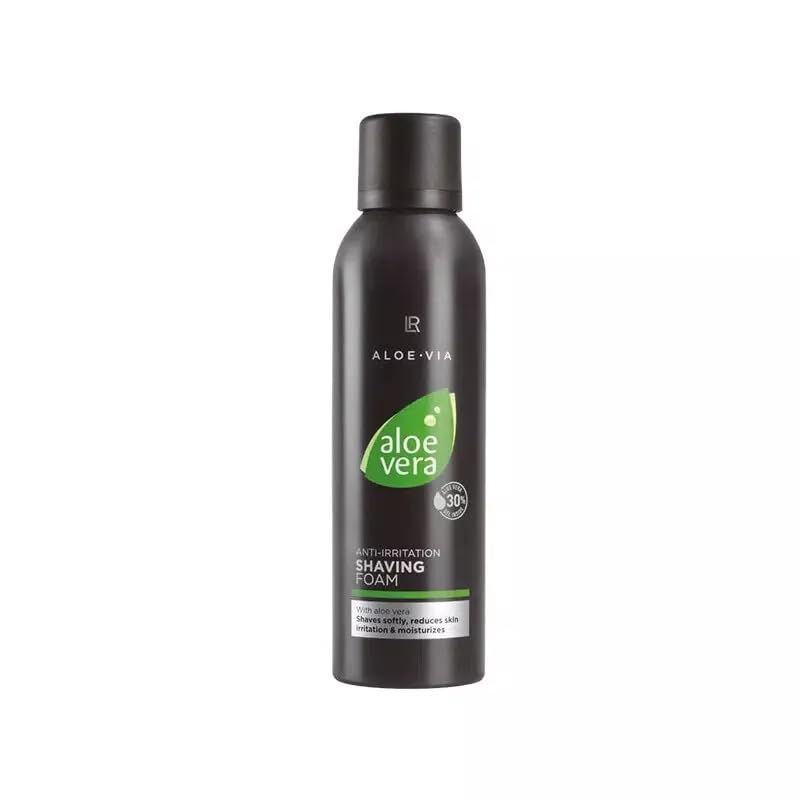 LR Health&Beauty Aloe Via Aloe Vera Anti Irritation Shaving Foam Men Skin Day Care 200 ml./6.7 fl.oz.