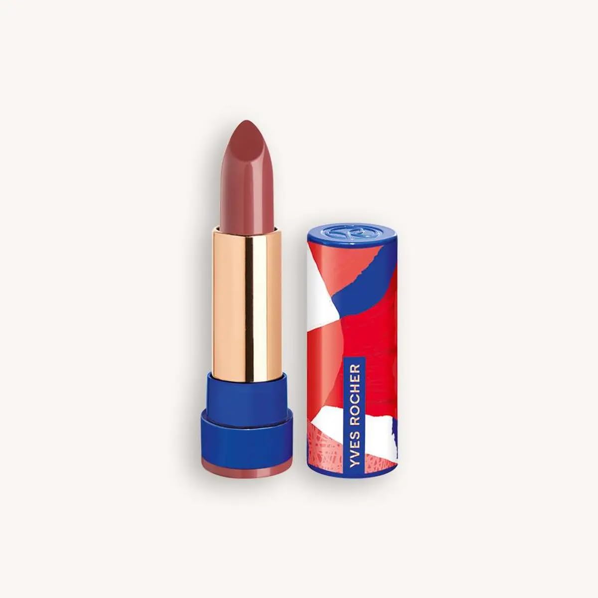 Yves Rocher Lipstick Atlas Rich Color & All-Day Care Nourishing Hydrating Formula Long-Lasting Creamy Texture – 3.7g / 0.13oz