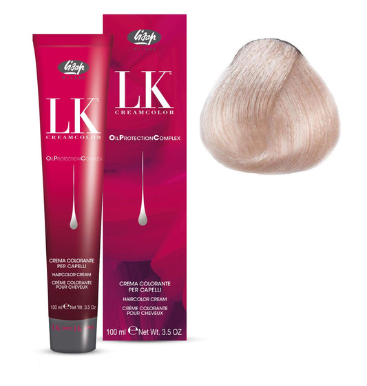 Lisap LK Oil Protection Complex Hair Color Cream, 100 ml./3.38 fl.oz. (11/08 - Extra Lightened Pearl Blonde)