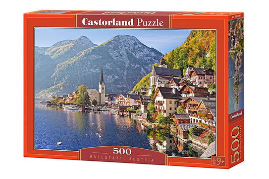 Castorland Puzzle 500 Pieces, Hallstatt, Austria - В-52189