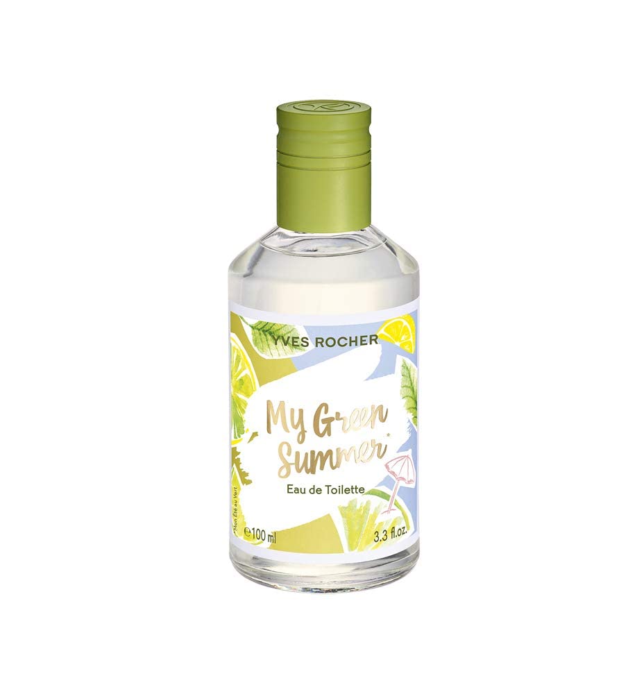 Yves Rocher Eau de Toilette - My Green Summer, Spray 100 ml./3.3 fl.oz.