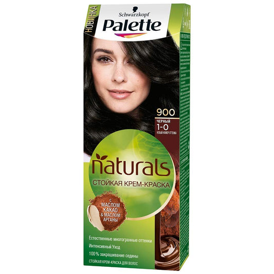 Palette Naturals Color Creme with Honey, Cloud Berry and Argan Oil, 110 ml./3.7 fl.oz.