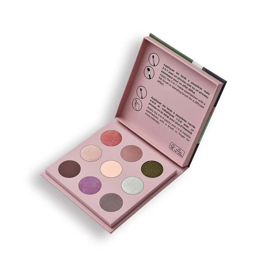 Yves Rocher Eyeshadow Palette Eyeshadow Palette Spaces of Brittany 9 Shades Highly Pigmented Blendable & Long-Lasting Stunning Eye Looks Women Makeup 13.5 g