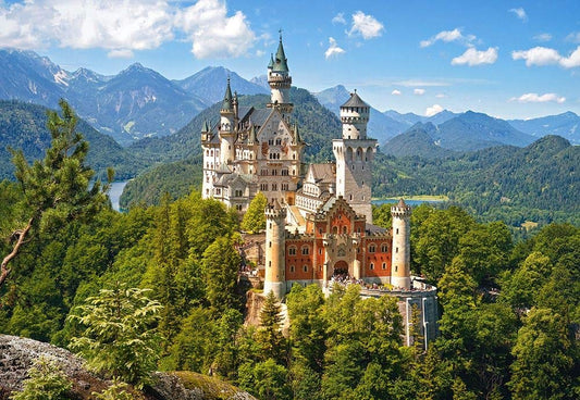 Castorland Puzzle 500 Pieces, Neuschwanstein Castle, Germany - В-53544