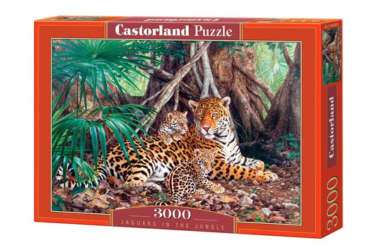 Castorland Puzzle 3000 Pieces, Jaguars in The Jungle - С-300280